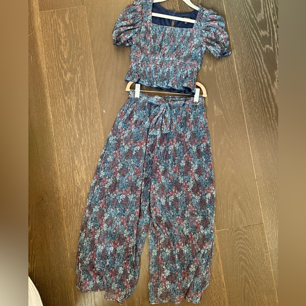 Zunie Blue and Red Kids Matching Set